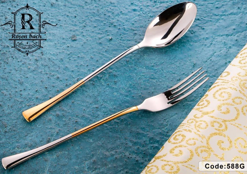 سرویس قاشق و چنگال 30 نفره رزنباخ آلمان با گارانتی مادام العمر