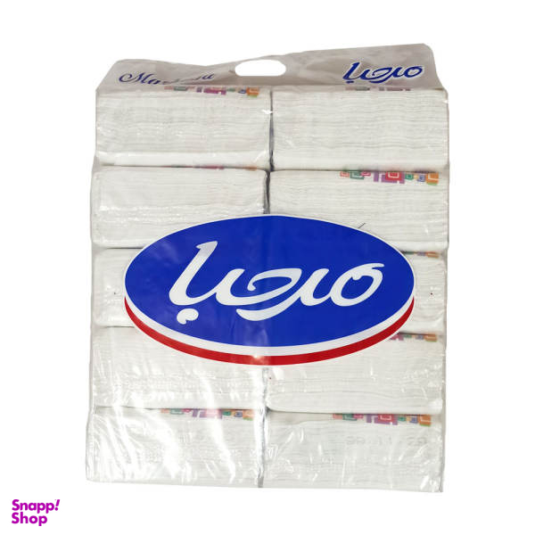 دستمال کاغذی 200 برگ مرحبا مدل 02 بسته 10 عددی