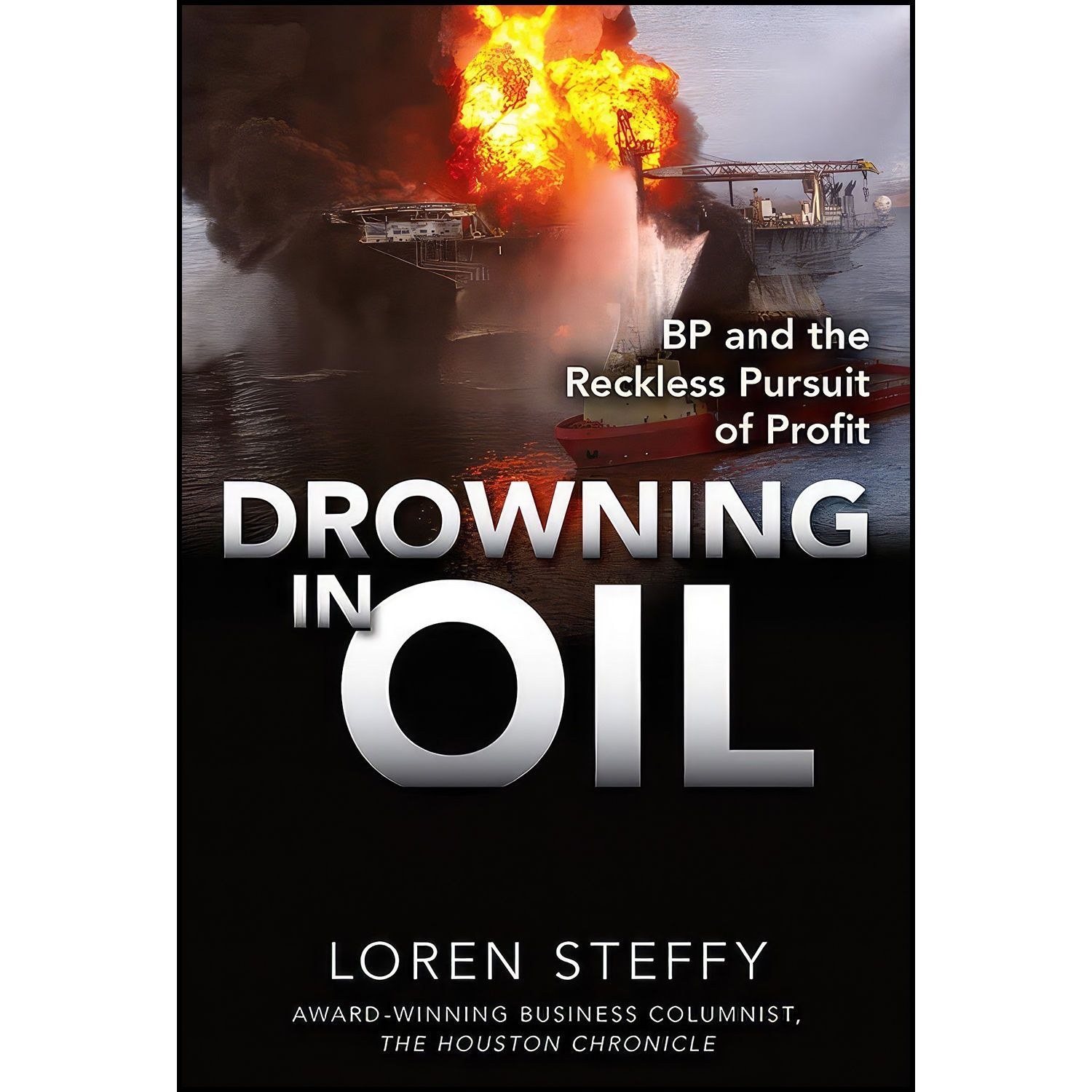 کتاب زبان اصلی Drowning in Oil اثر Loren C Steffy