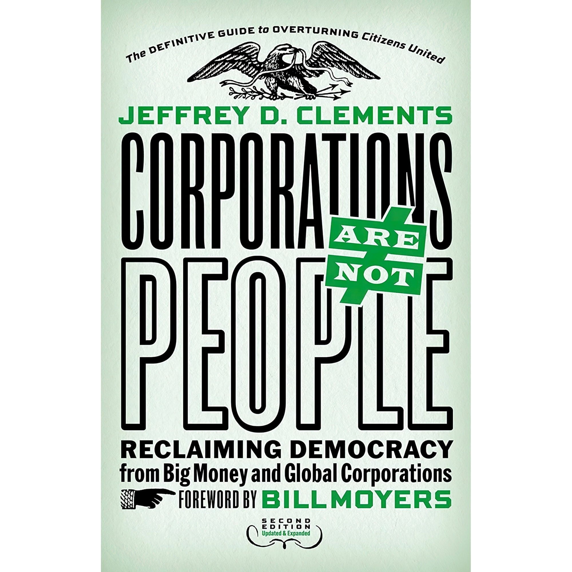 کتاب زبان اصلی Corporations Are Not People اثر Jeffrey D Clements