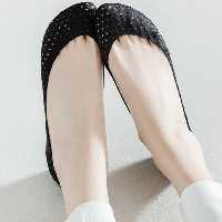 جوراب کالج رویه کوتاه نت دار