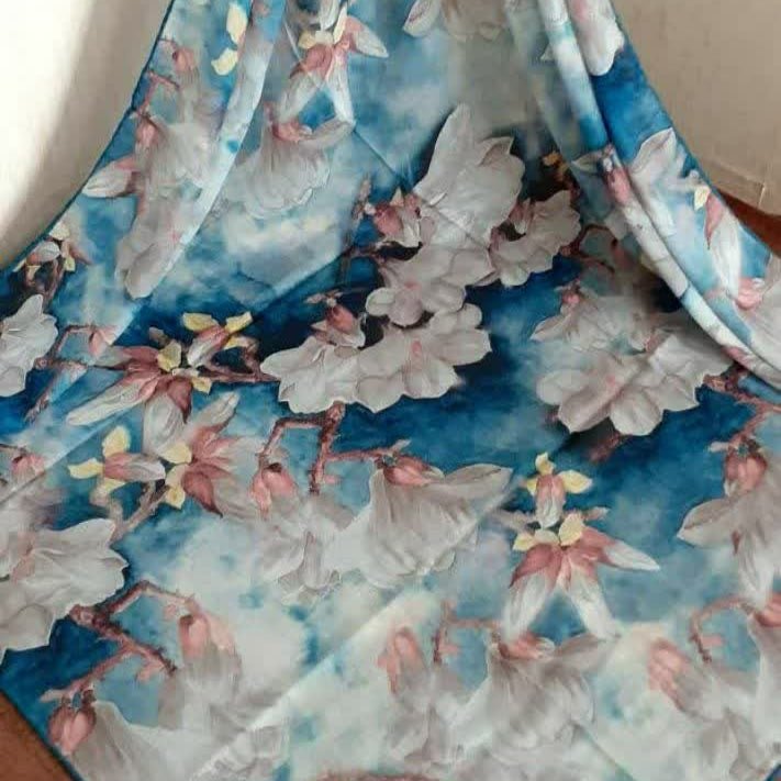 روسری طرح گل