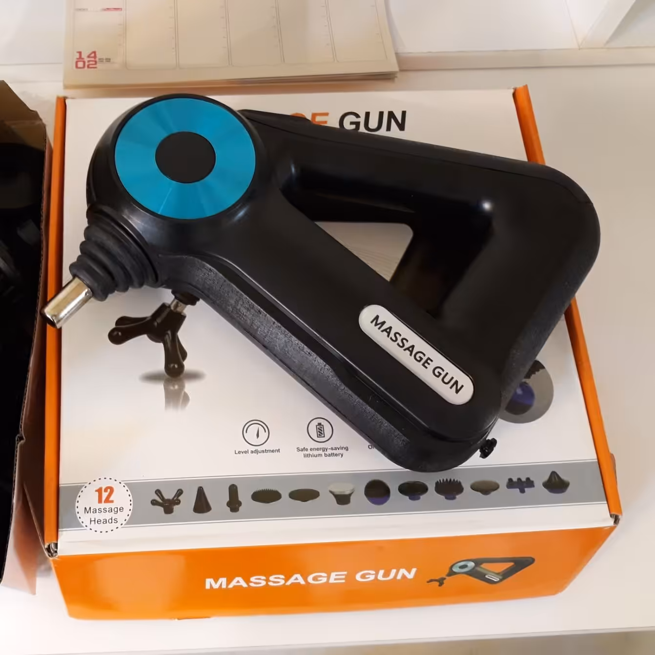 ماساژور  شارژی تفنگی مثلثی