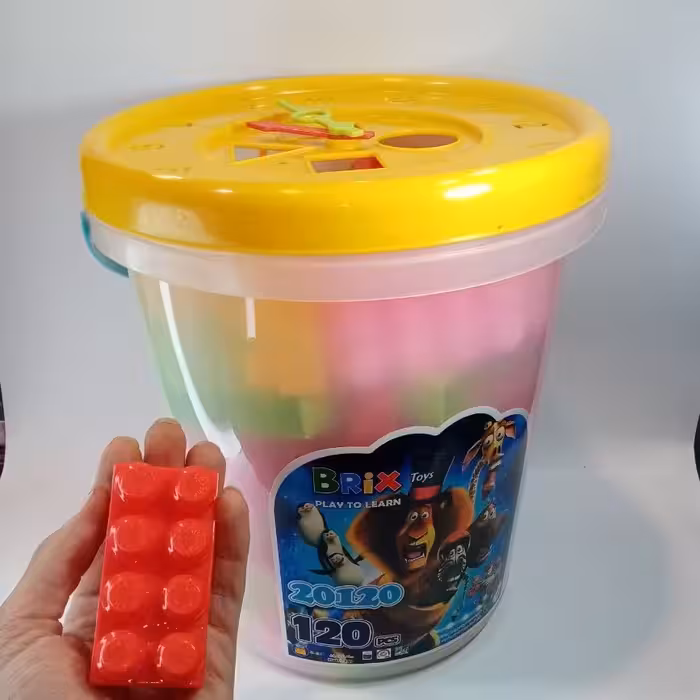 اسباب بازی لگو آجر بازی 120قطعه