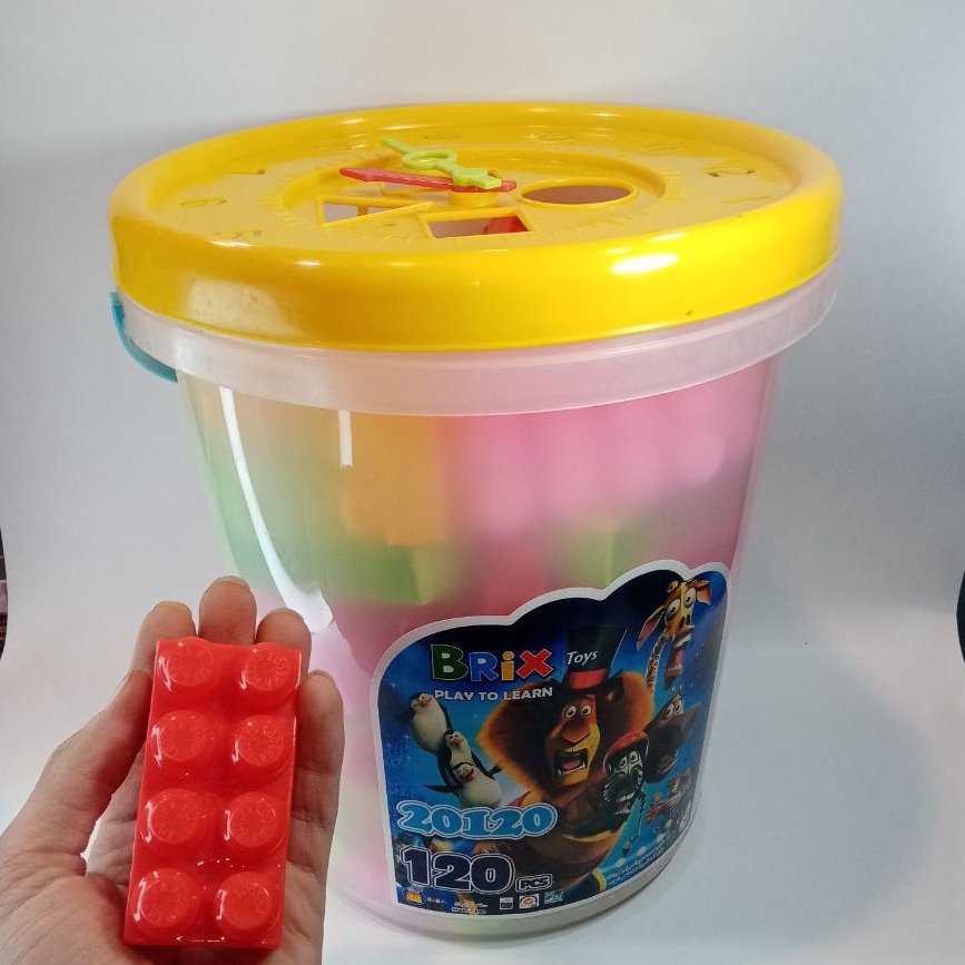 اسباب بازی لگو آجر بازی 120قطعه