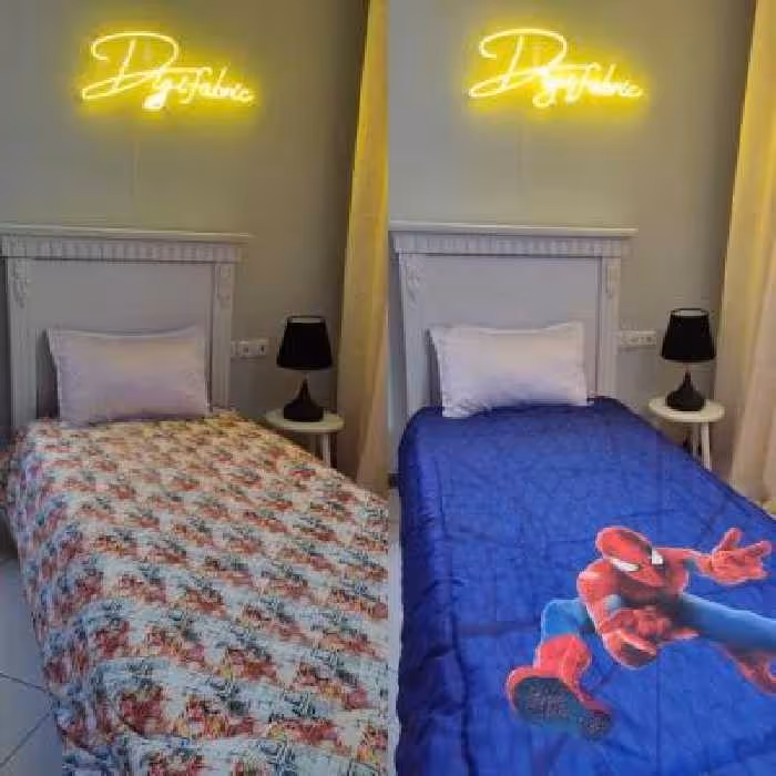 لحاف یک نفره طرح اسئایدر من