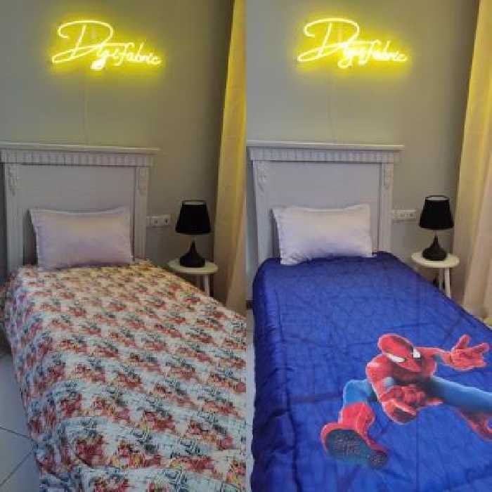 لحاف یک نفره طرح اسئایدر من