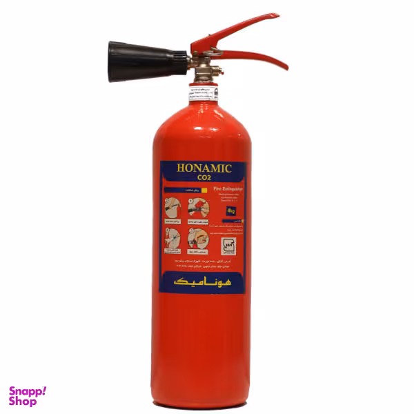 کپسول آتش نشانی CO2 هونامیک کد 1415 وزن 4 کیلوگرم