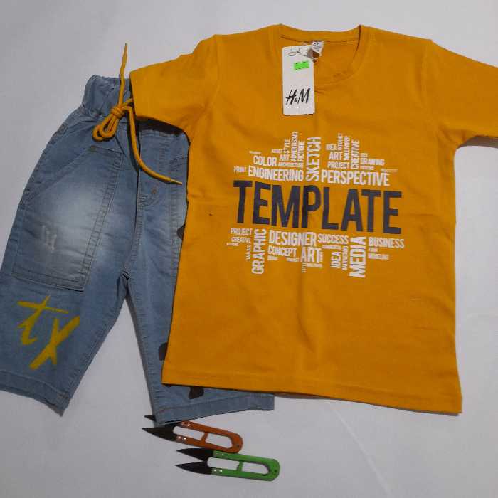 ست تیشرت وشلوارک