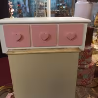 استند سه کشو افقی درجه یک سفید صورنی