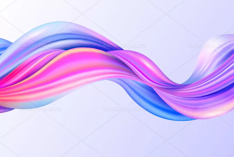 وکتور بک گراند موج دار انتزاعی | گرافیک با طعم تربچه