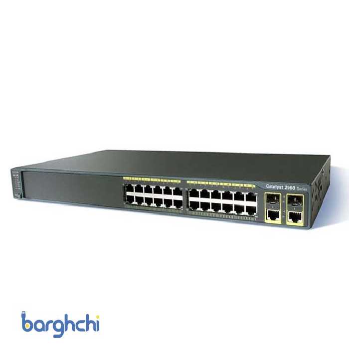 سوئیچ 24 پورت سیسکو مدل  WS-C2960 24TC-S