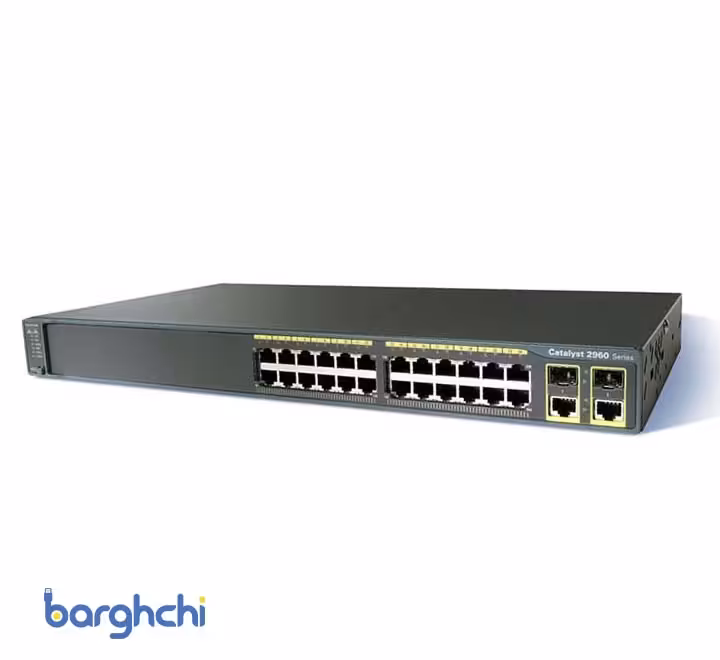 سوئیچ 24 پورت سیسکو مدل  WS-C2960 24TC-S