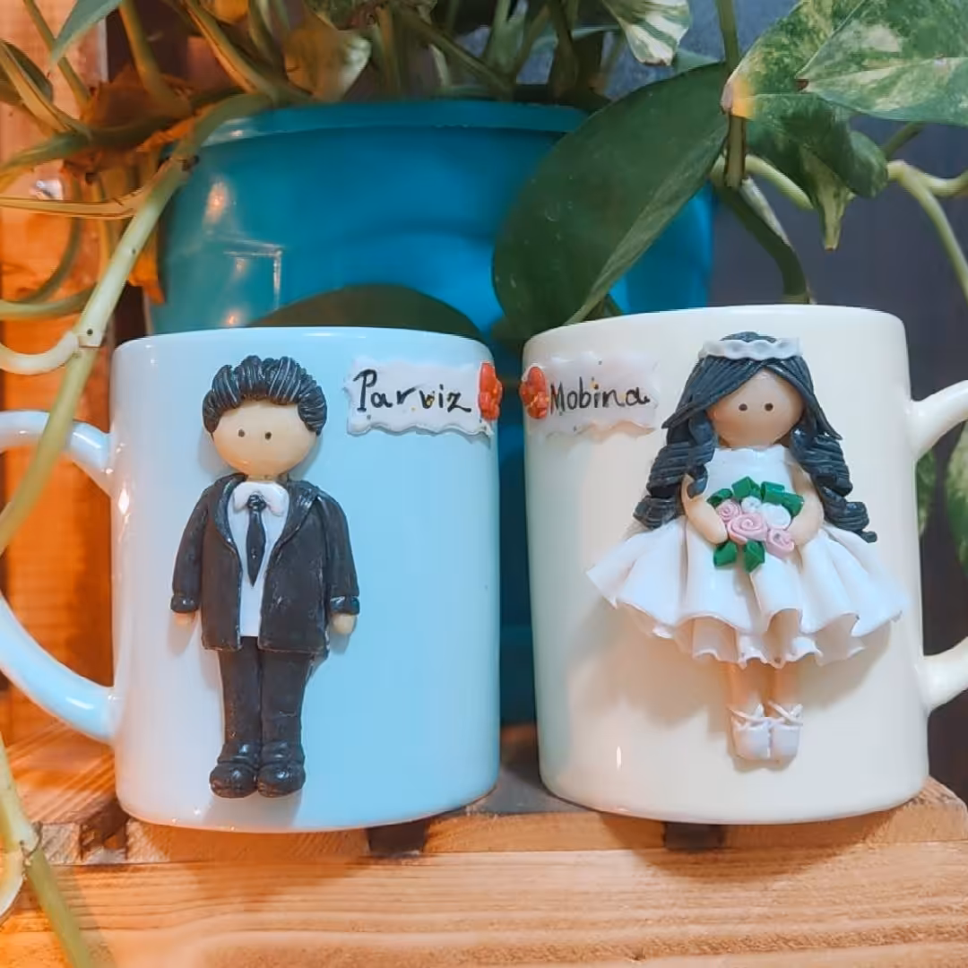 ماگ ست عروس و دامادی