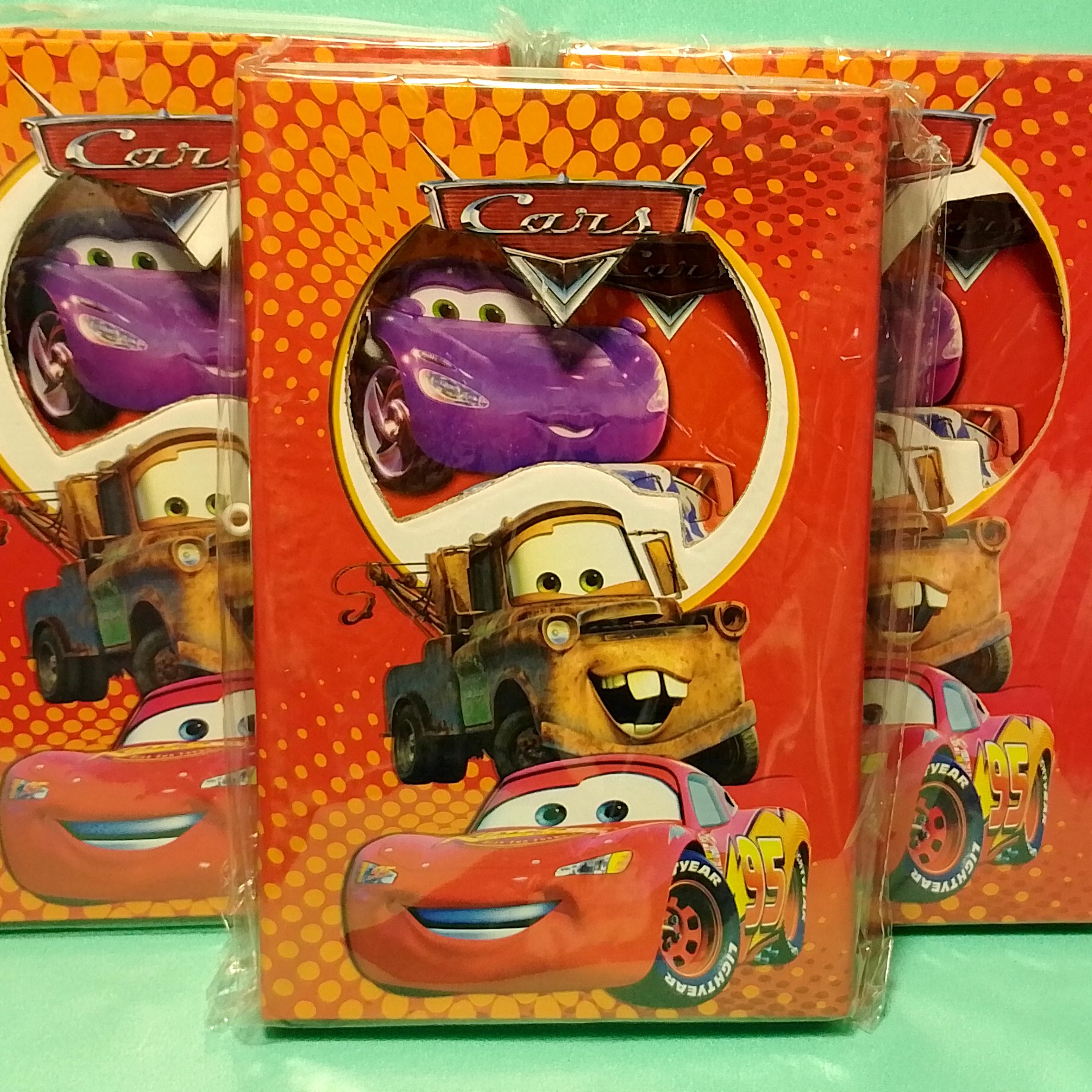 دفتر خاطرات قفل دار فانتزی در طرح  ماشین ها CARS سایز  21 در 13 سانتیمتر