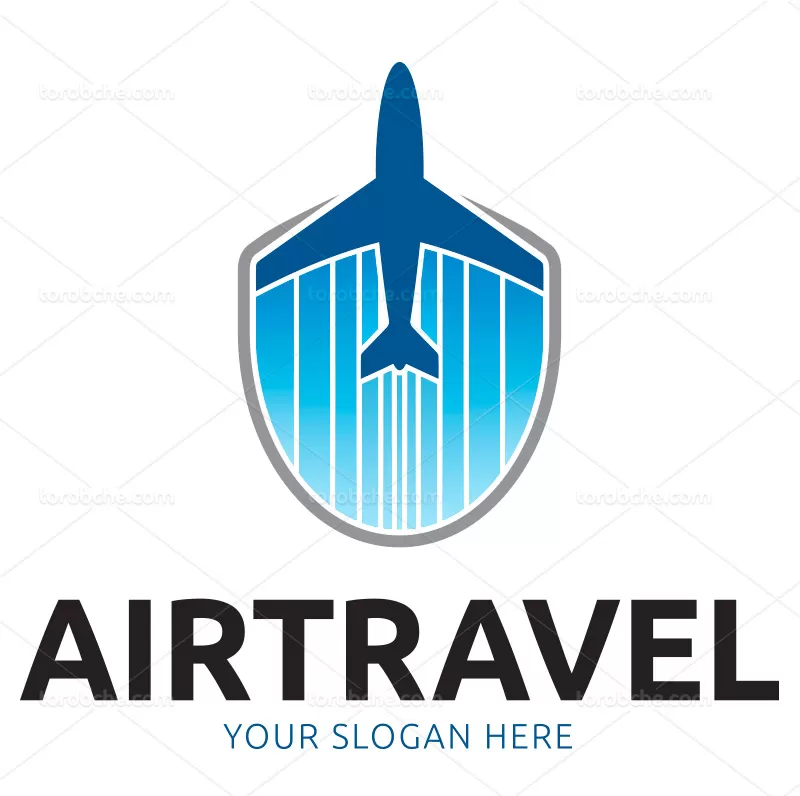 لوگوی هواپیما | گرافیک با طعم تربچه