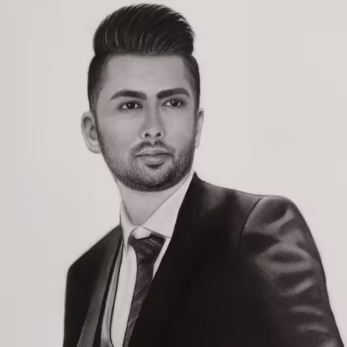 سفارش نقاشی سیاه قلم