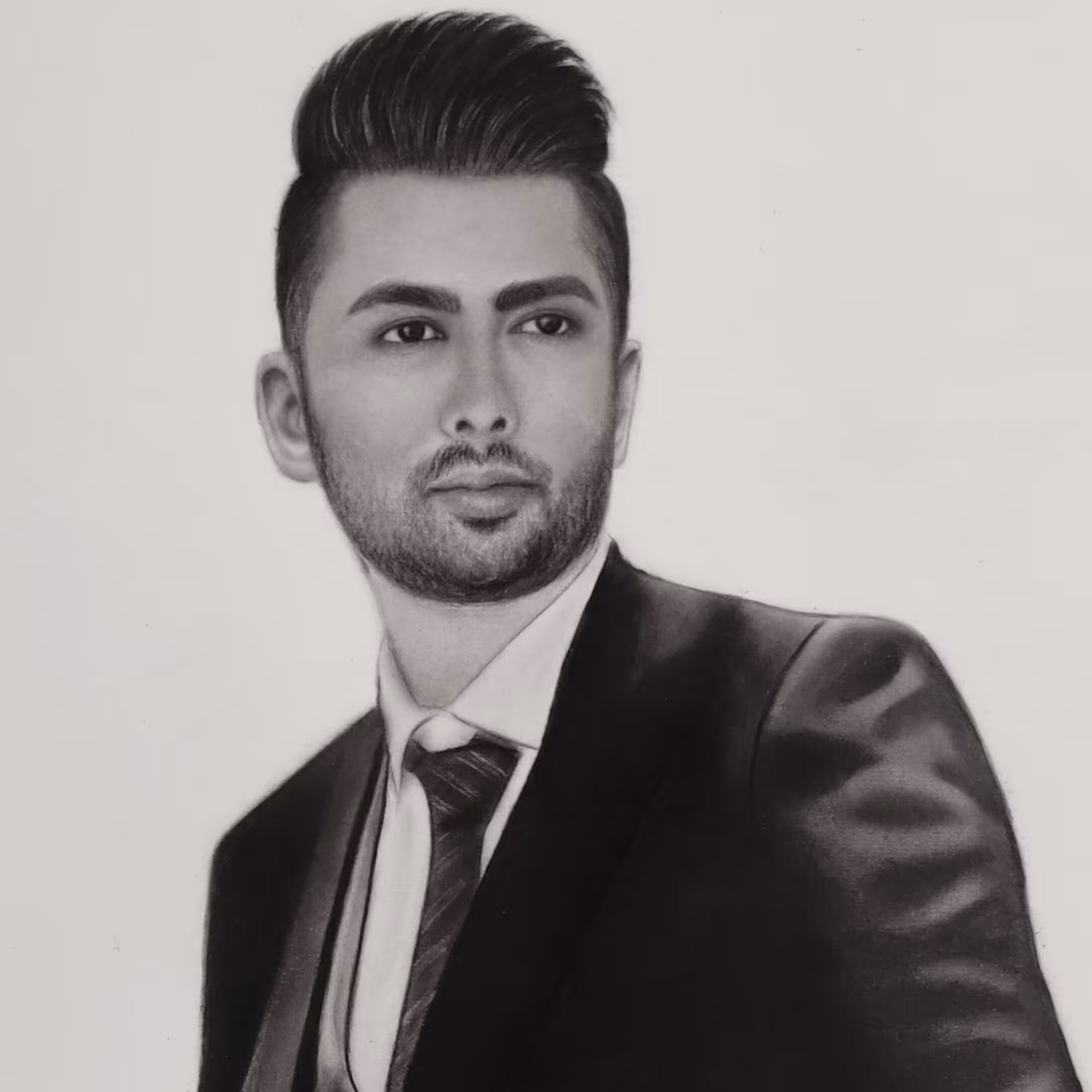 سفارش نقاشی سیاه قلم