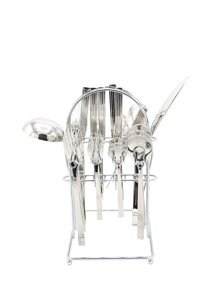 سرویس قاشق چنگال 6نفره رومیزی نیکولاس