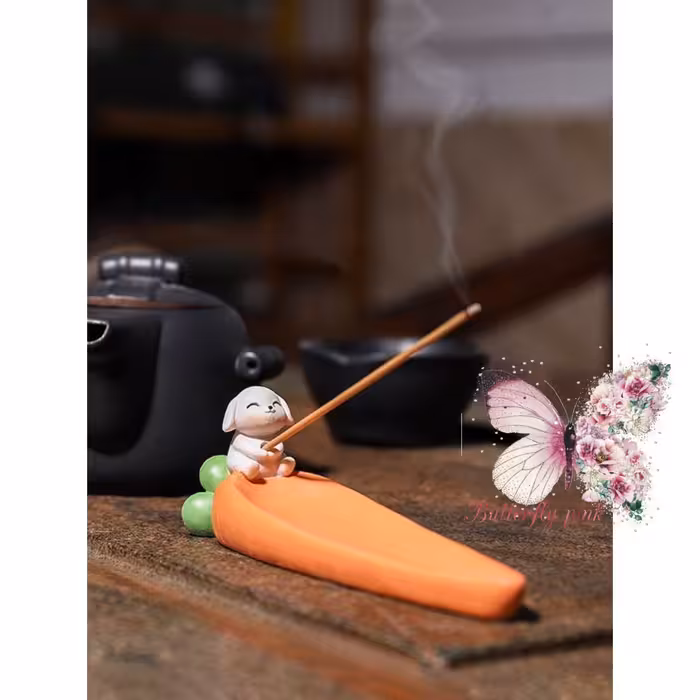 جاعودی سرامیکی خاص و فانتزی طرح هویج و خرگوش کیوت