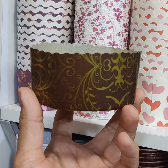 کاپ کیک قهوه ای پای سیب  پک ده تایی