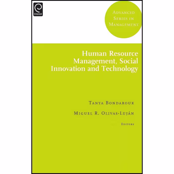کتاب زبان اصلی Human Resource Management Social Innovation and Technology 
