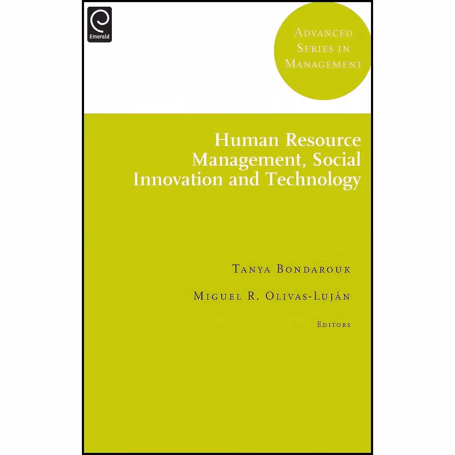 کتاب زبان اصلی Human Resource Management Social Innovation and Technology 
