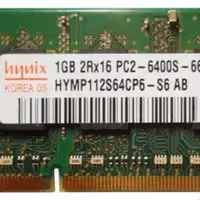 رم لپ تاپ Ram 1GB PC2 6400S -hynix