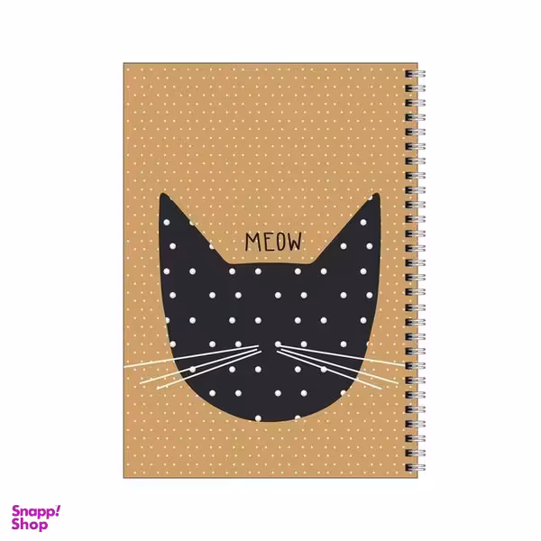 دفتر مشق 50 برگ بامبیلیپ طرح گربه خال خالی کد 8520661