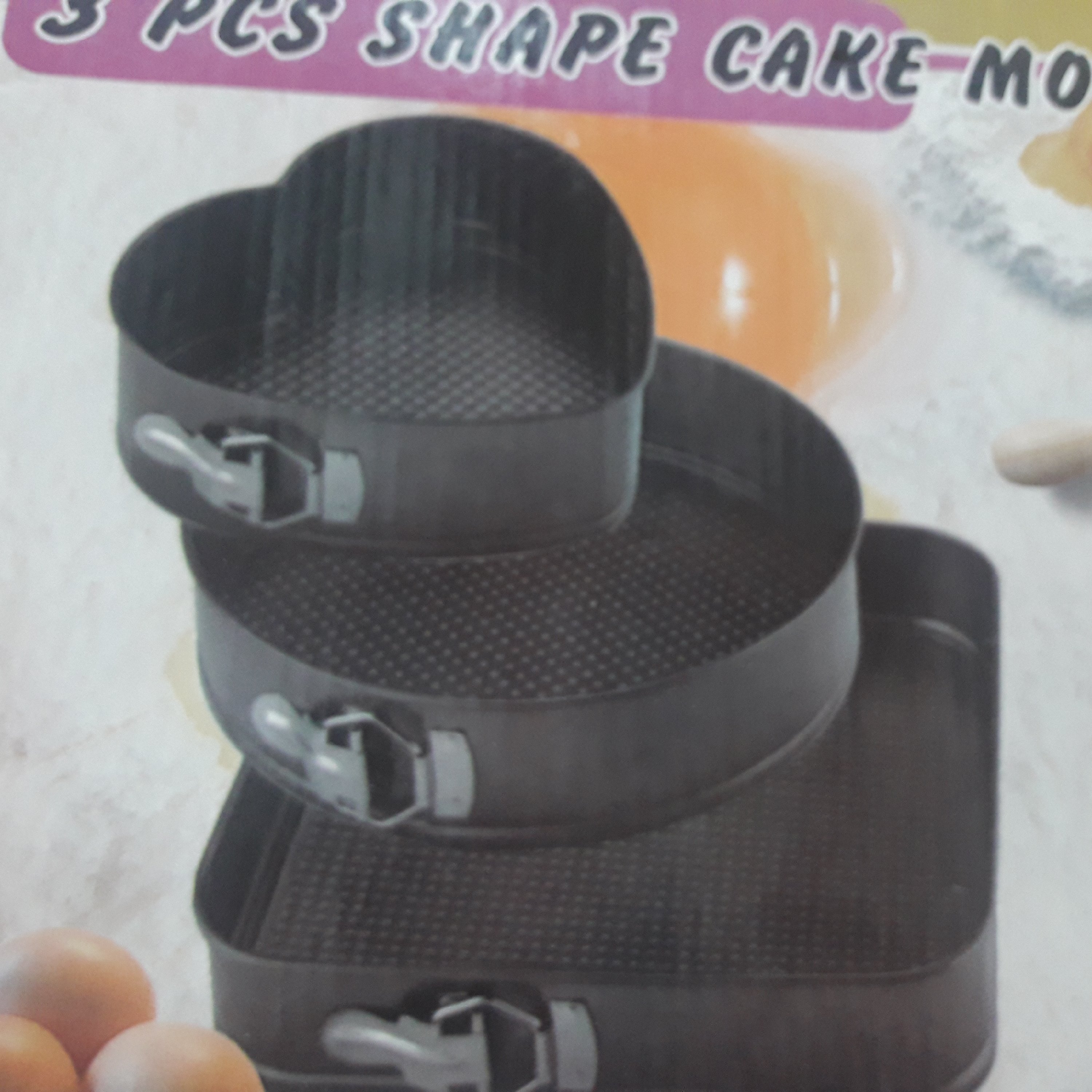 قالب کیک 3عددی