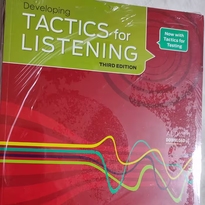 کتاب آموزش زبان tactics for listening developing 