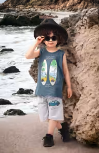 تاپ و شلوارک پسرونه