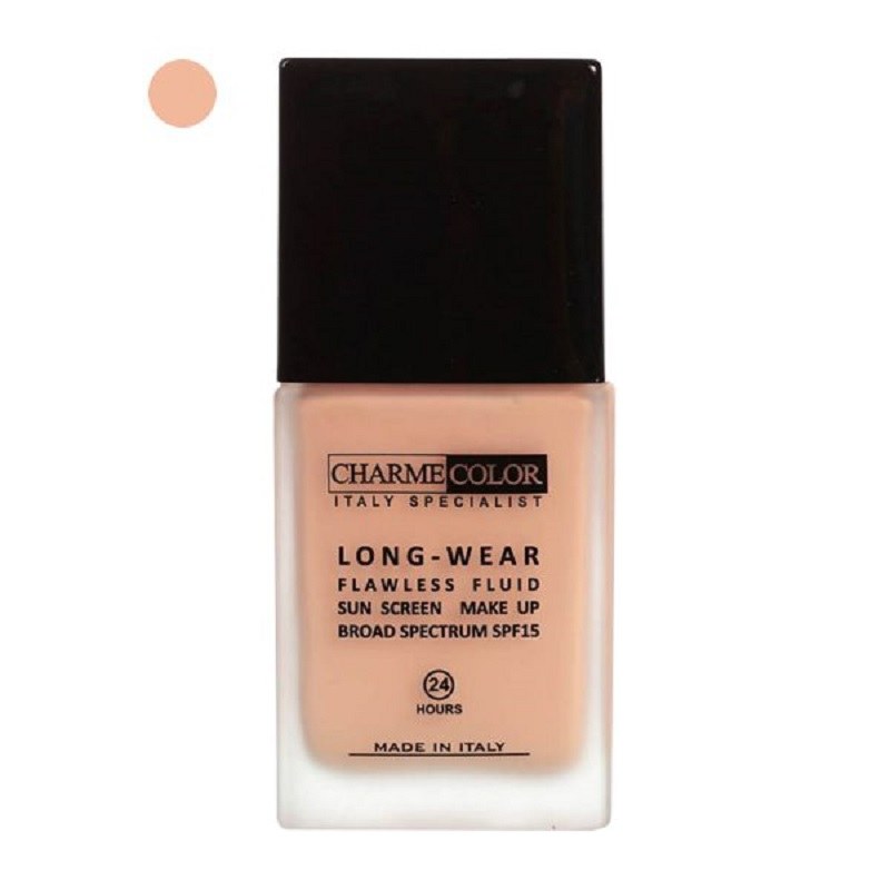 کرم پودر چارم کالر مدل Long Wear حجم 50ml شماره 100