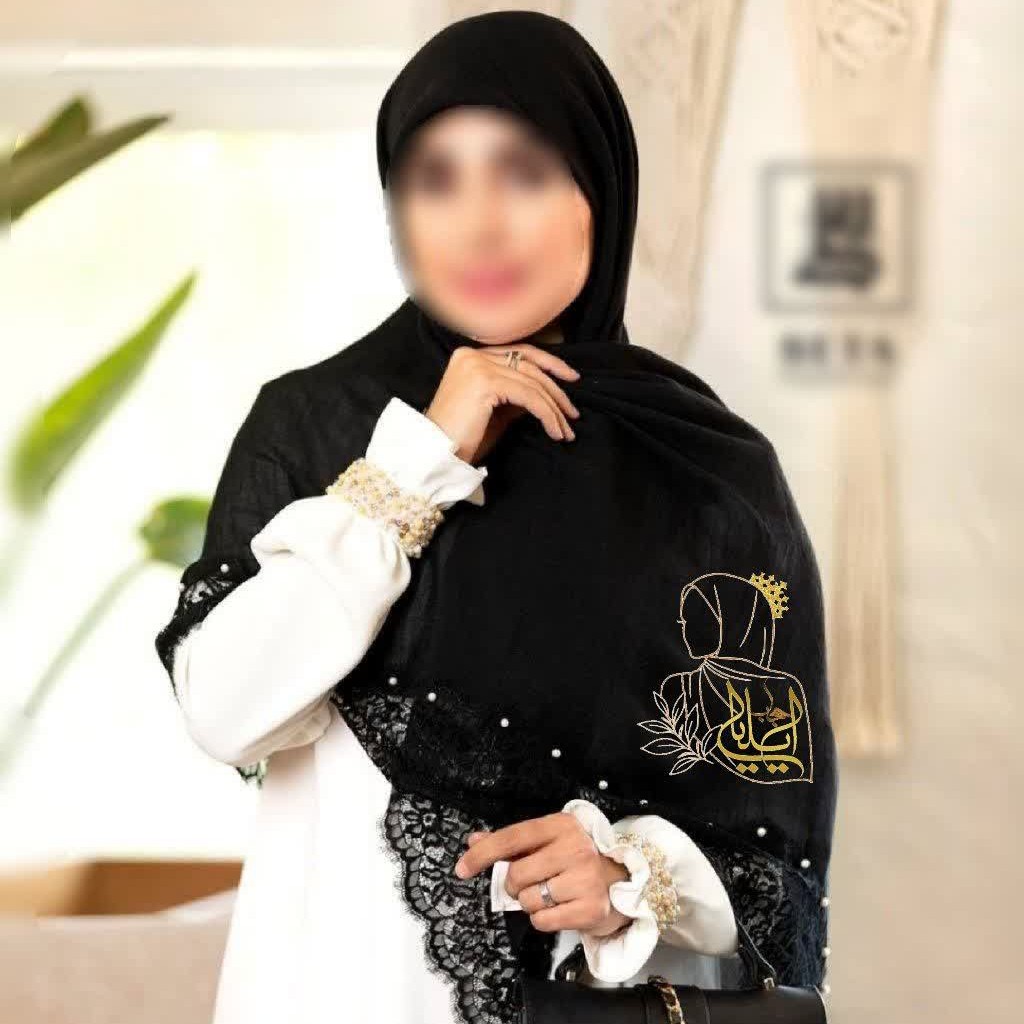 روسری مزونی مجلسی
طرح و دوخت اختصاصی
بهترین پارچه وال اسلپ بازار
مشکی جت بلک