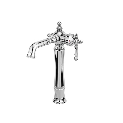 شیر روشویی پایه بلند قهرمان مدل نگین