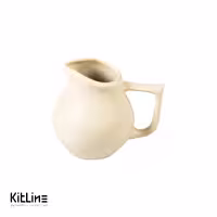 ظرف سس خوری سرامیکی لیمویی 120 میلی‌لیتری دوریکا