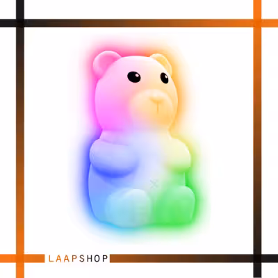 چراغ خواب سیلیکونی مدل BEAR