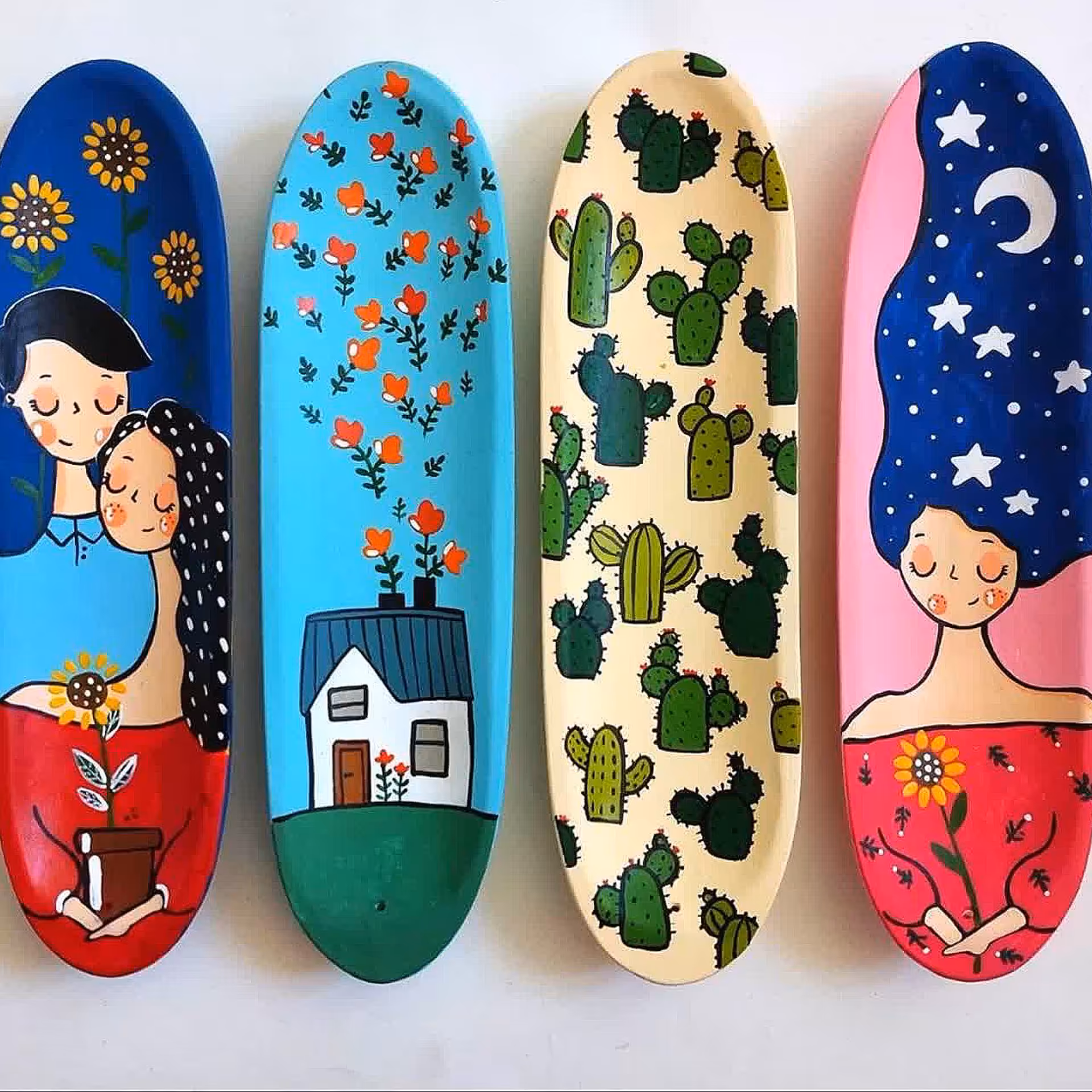 جاعودی سفالی فانتزی ضدآب در طرح ها و رنگ های  مختلف 