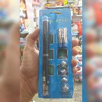 لیزر  پوینتر کیلومتری نور سبز دجعبه ای باتری خور دارای 5 سری مختلف