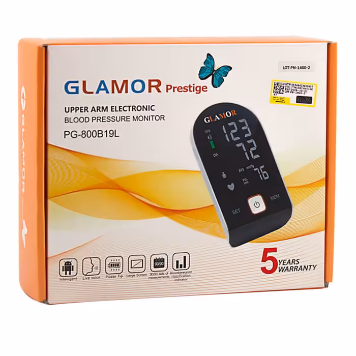 فشارسنج دیجیتال بازویی سخنگو گلامور مدل PG-800B19