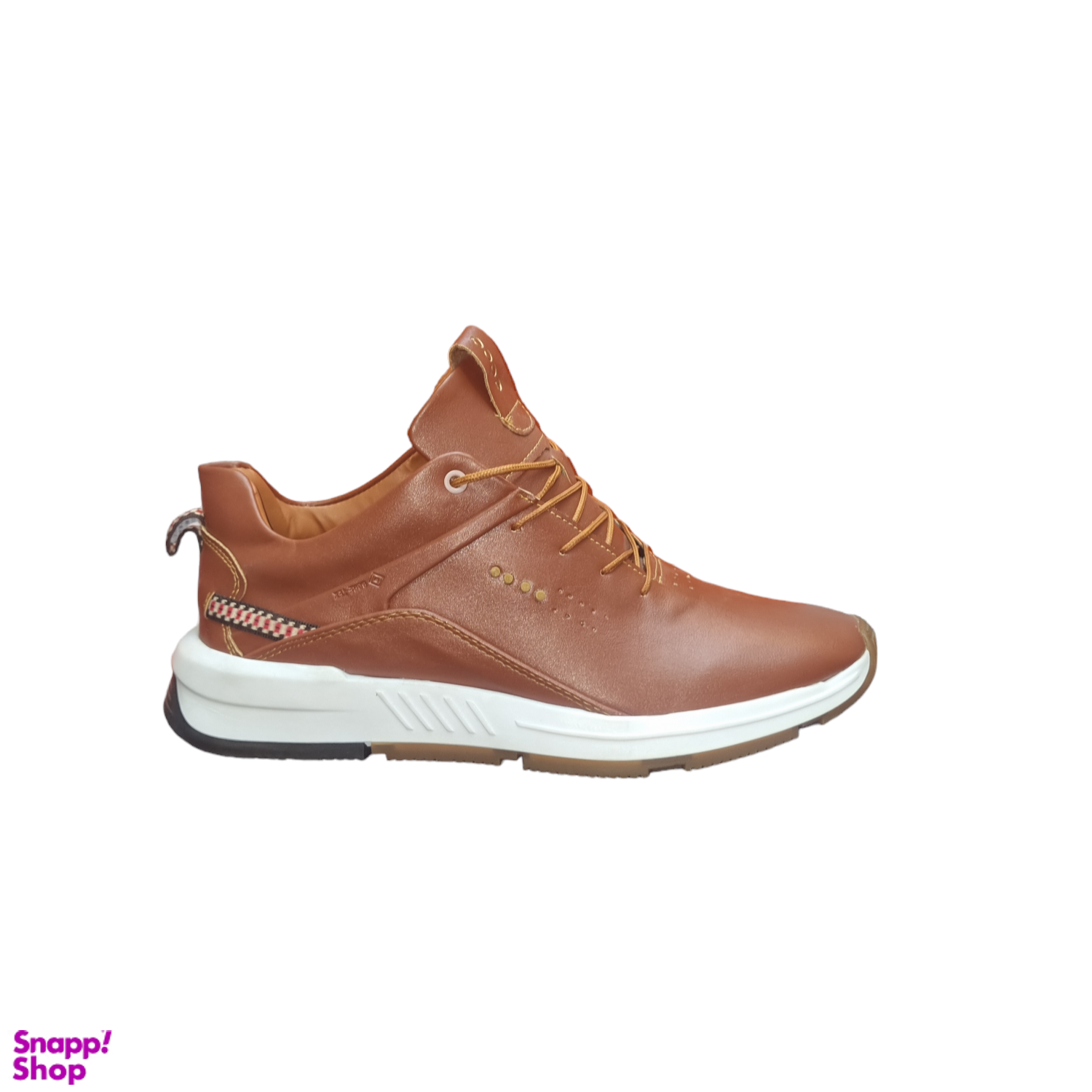 کفش کتانی مردانه طرح اکو کد 04 رنگ قهوه ای