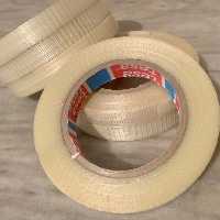 نوار چسب شیشه ای الیافدار نسوز فوق العاده قوی عرض4.7 سانتی و طول حد25