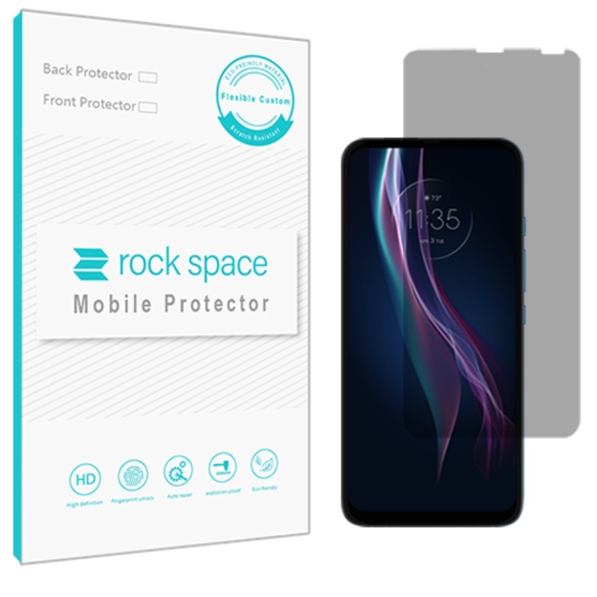 گلس پرایوسی (حریم شخصی)نانو و ضد ضربه گوشی موتورولا One Fusion پلاس برند راک اسپیس