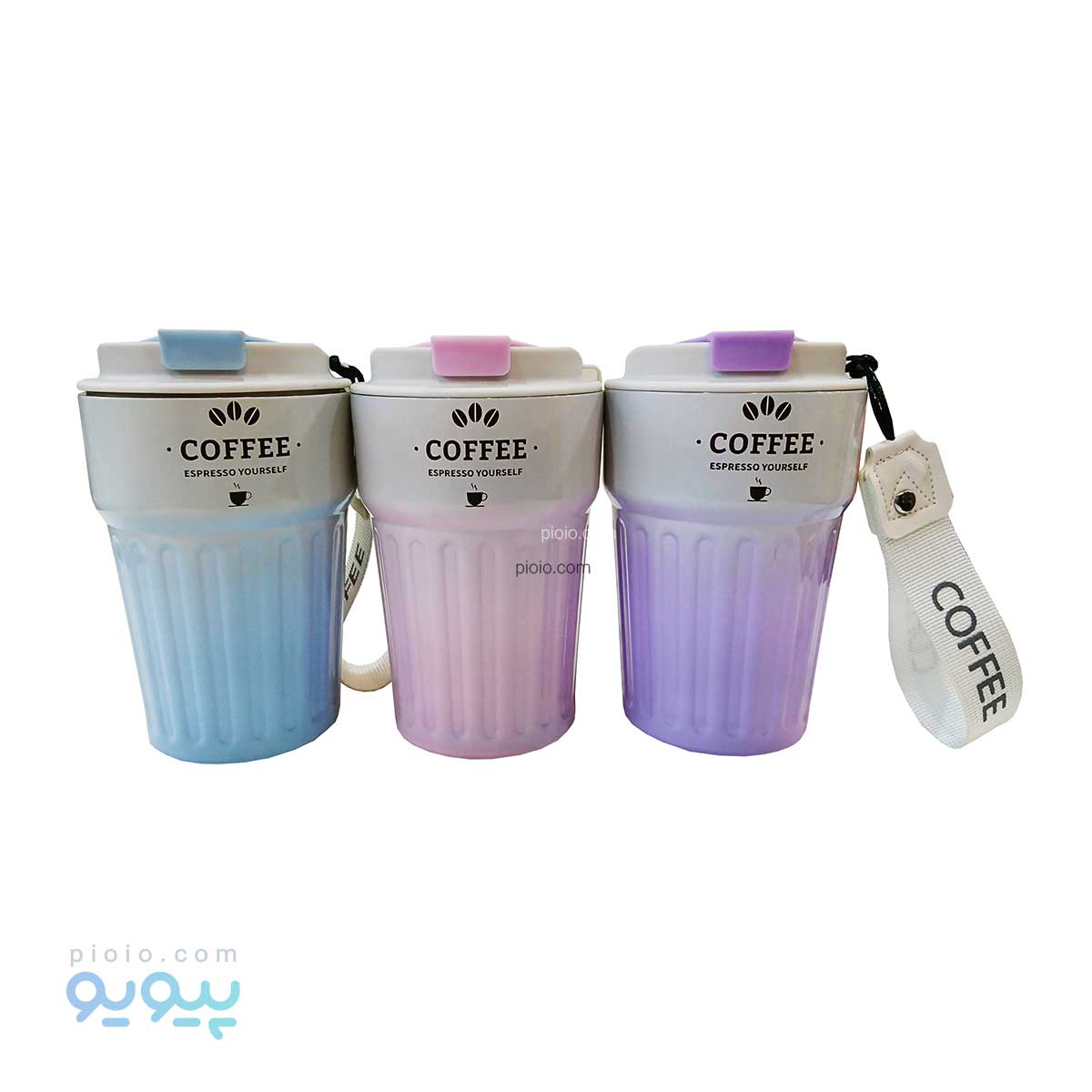 تروال ماگ بدنه استیل طرح COFEE