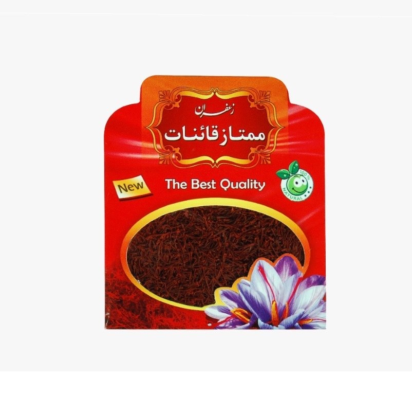 زعفران سرگل درجه یک ممتاز قاینات عمده 40 گرمی(پک 20 عددی 2 گرمی)