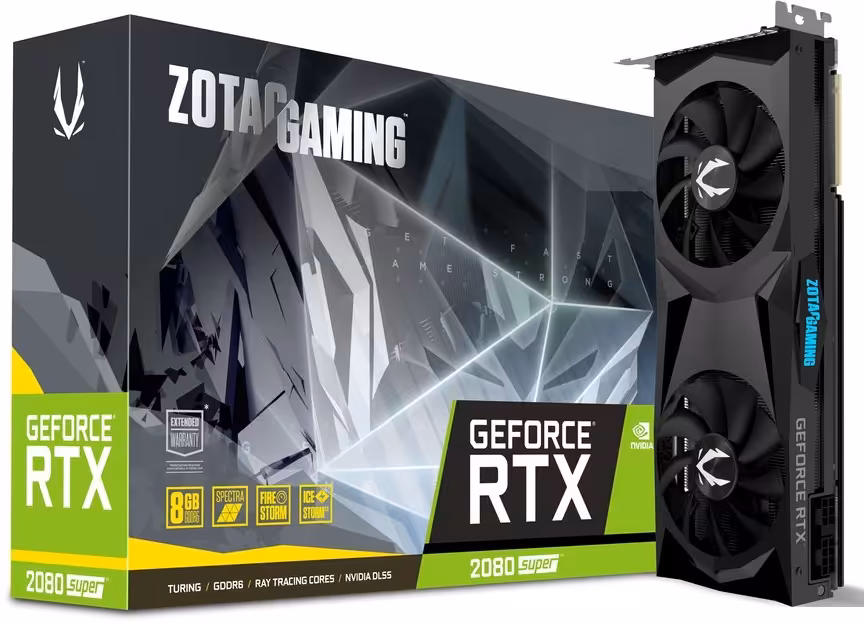 کارت گرافیک زوتک مدل GeForce RTX 2080 SUPER Twin Fan با حافظه 8 گیگابایت