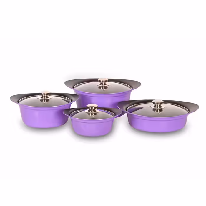 سرویس پخت و پز 8 پارچه کاج نچسب مدل ساینا