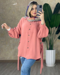 پانچو زنانه ابروبادی مدل سه پانچ
