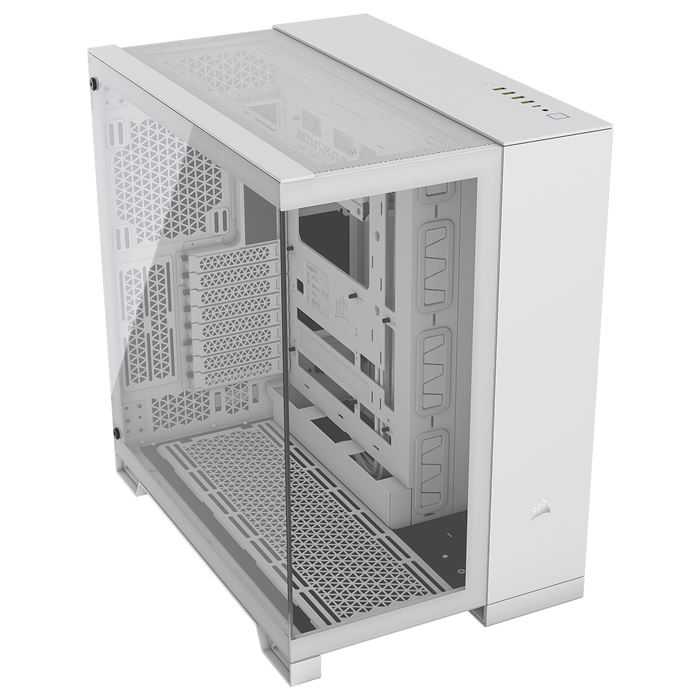 کیس پی سی کورسیر سفید مدل 6500X Dual Chamber