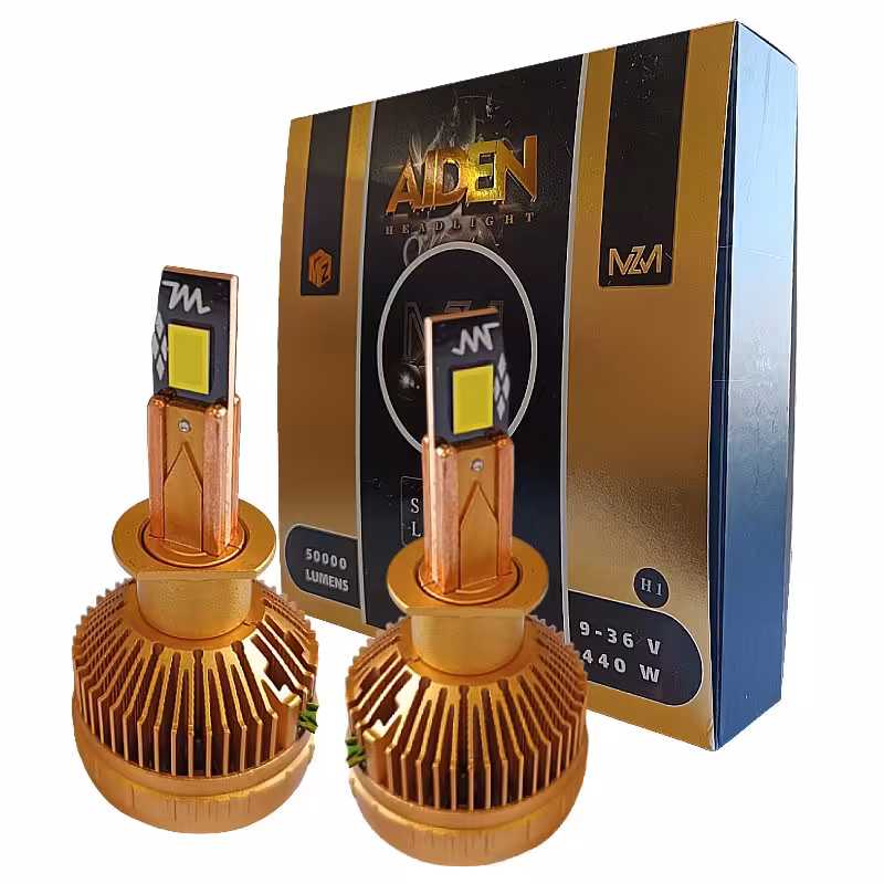 هدلایت دو طرفه ام زد ام مدل AIDEN پایه H1 بسته دو عددی